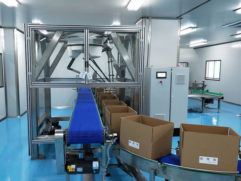 广州迈驰蜘蛛手装箱机实现400次/分钟三维柔性作业